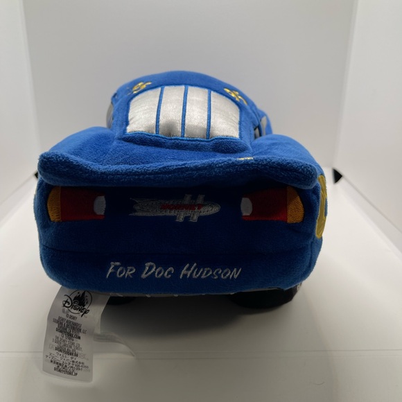 Disney Store Pixar Cars 3 Fabulous Lightning McQueen Blue 14" Plush - Picture 4 of 10